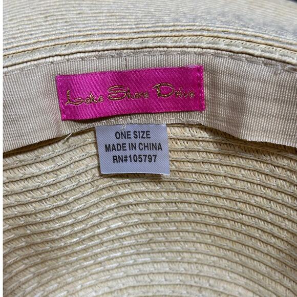 Large Brim Beach Sun Hat "Daydreamer" - Picture 3 of 12